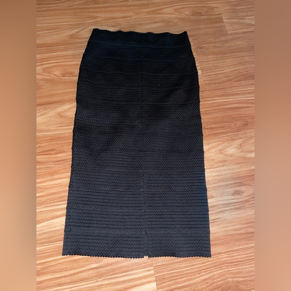 Elegant Black Strapless Dress